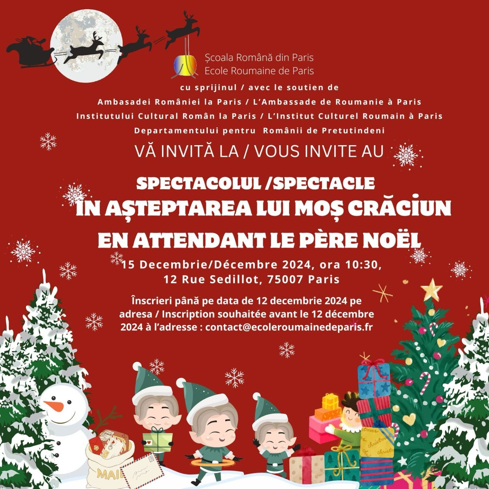 Spectacle : « Dans l&rsquo;attente du Père Noël »
