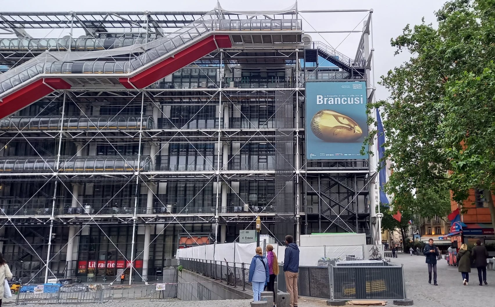Visite au Centre Pompidou-Constantin Brâncuși