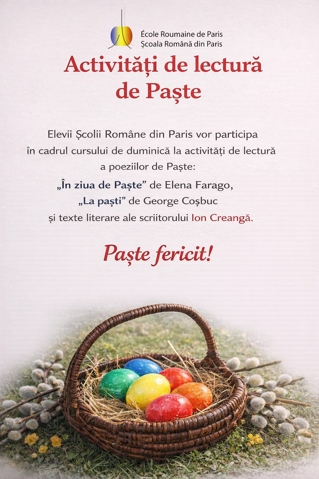 Activités de Pâques